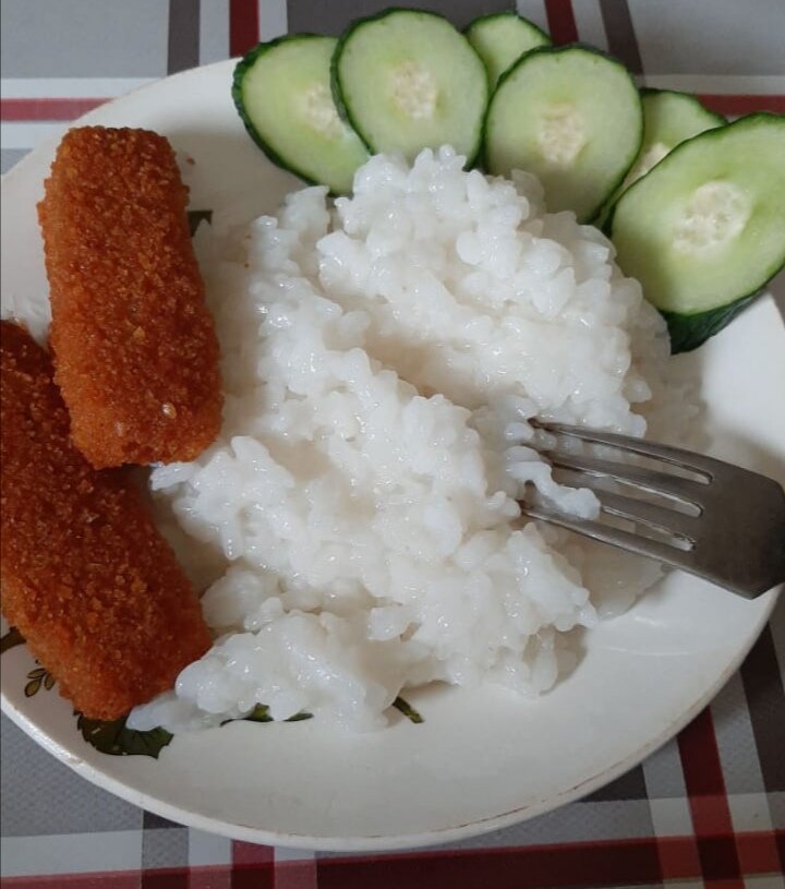 Одно из блюд на празднике