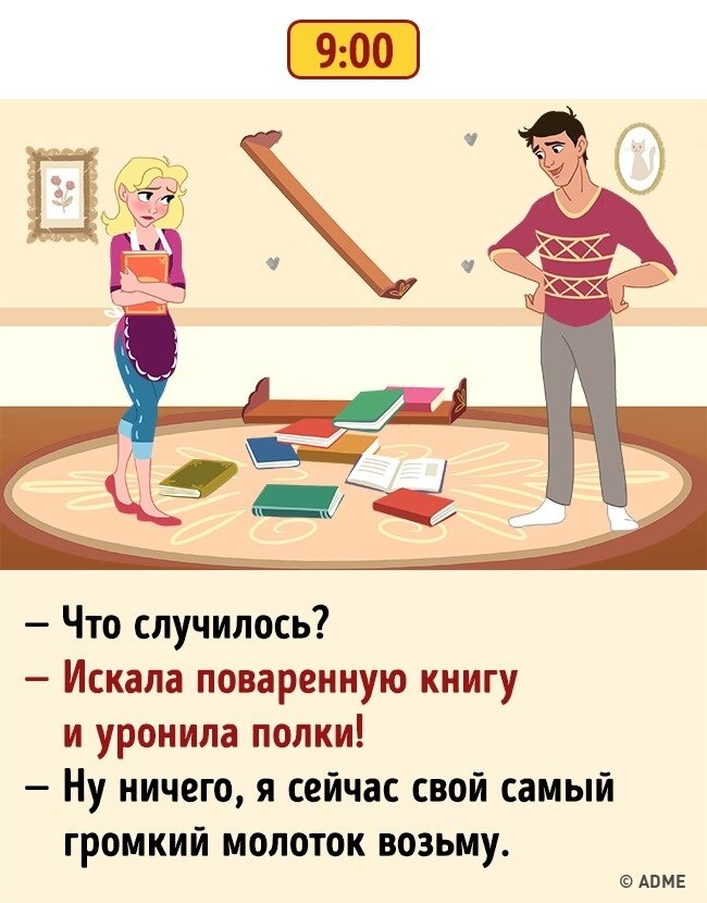 Про соседей сверху. Соседи сверху. Один день из жизни соседей сверху. Один день из жизни соседей. Картинки про соседей сверху.