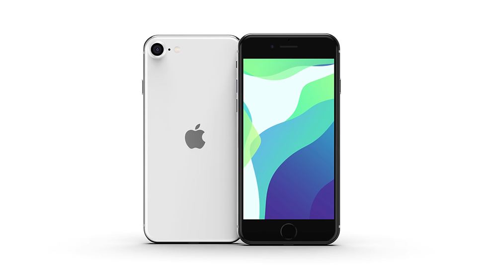 Концепт-арт Iphone SE2.