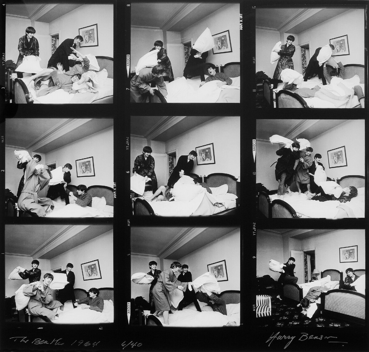 The Beatles. 1964 Photo by Harry Benson