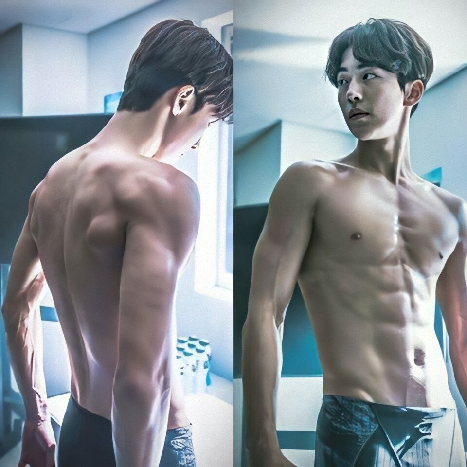 See your body. Нам Джу хёк торс. Нам Джун хёк пресс. Джун хек торс. Нам Джун хёк тело.