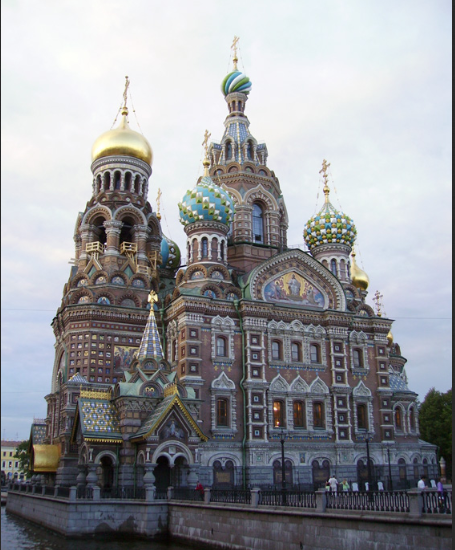 Спас-на-Крови вид с набережной канала Грибоедова