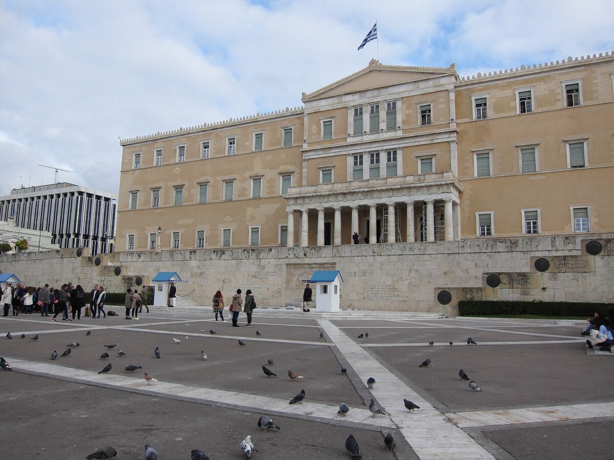 Здание парламента в греции фото