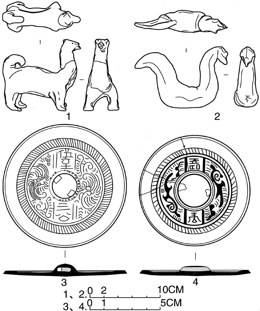Китайские зеркала позднего этапа династии Восточная Хань до периода династии Западная Цзинь (265- 316 гг.)