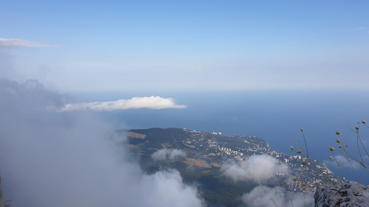 Вид с пика Ай-Петри