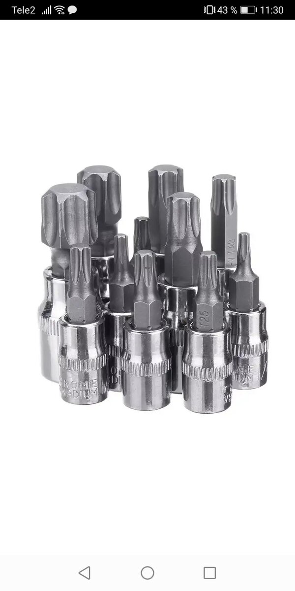  Torx для автомобиля дастер. Duster