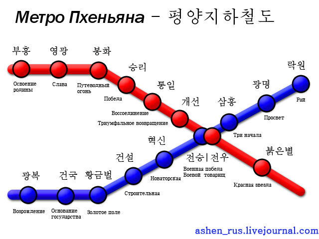 Метро северная на карте