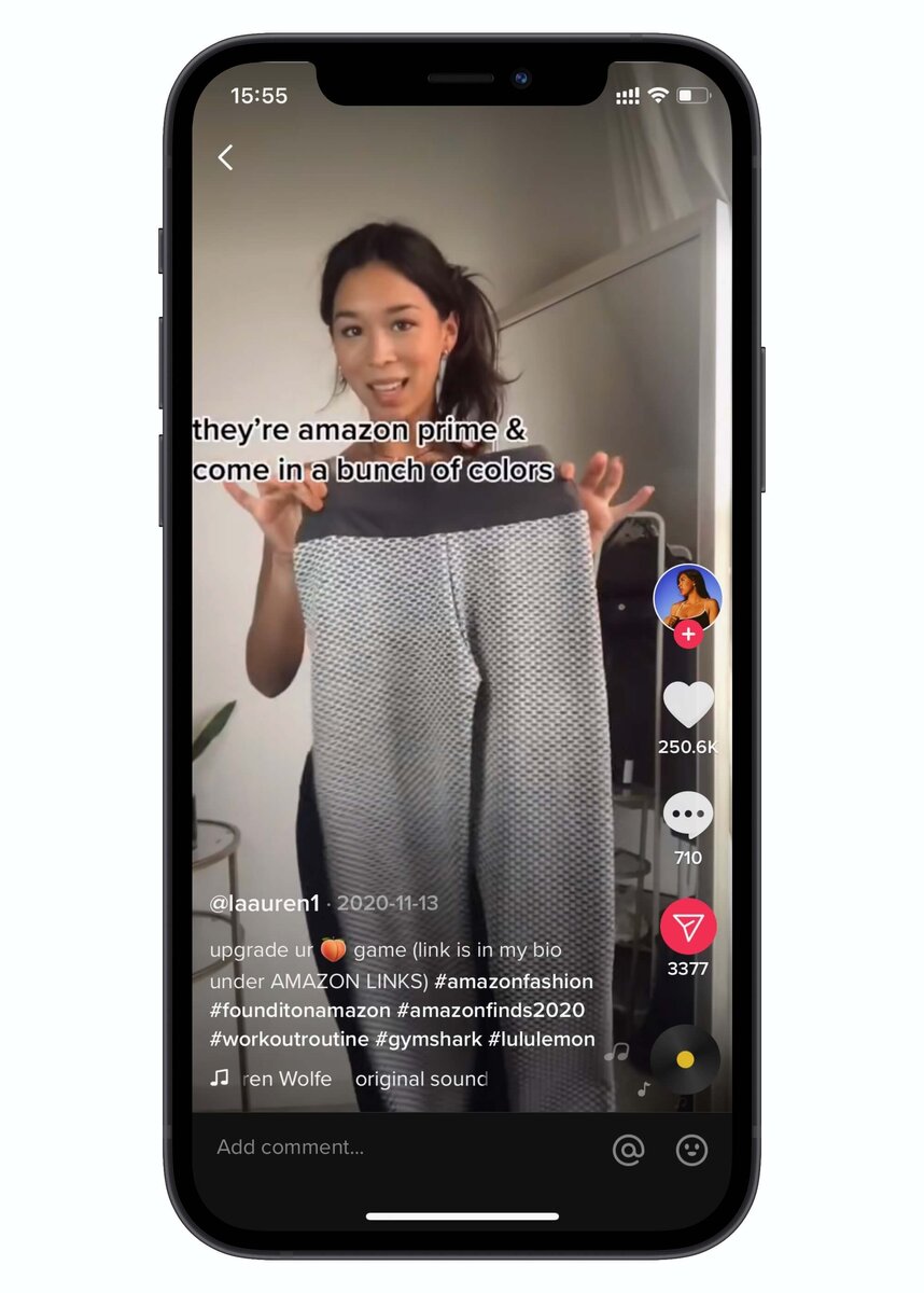 Леггинсы TikTok на Amazon