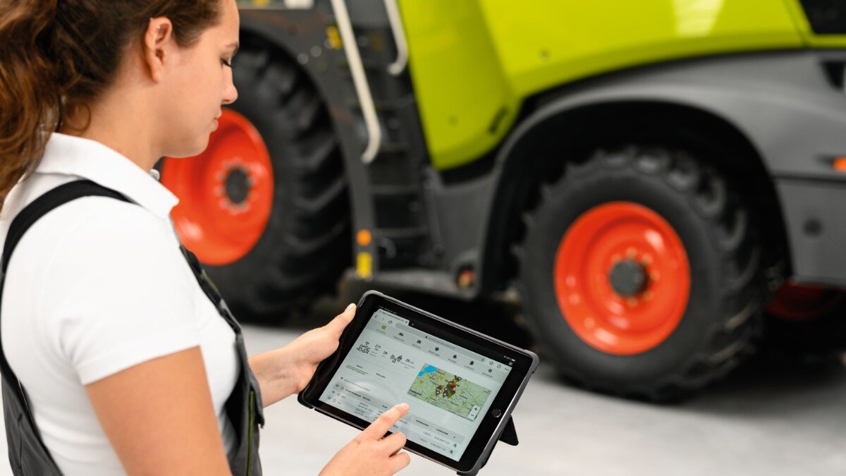 Фото: Пресс-релиз CLAAS Система удаленного технического обслуживания REMOTE SERVICE 2.0