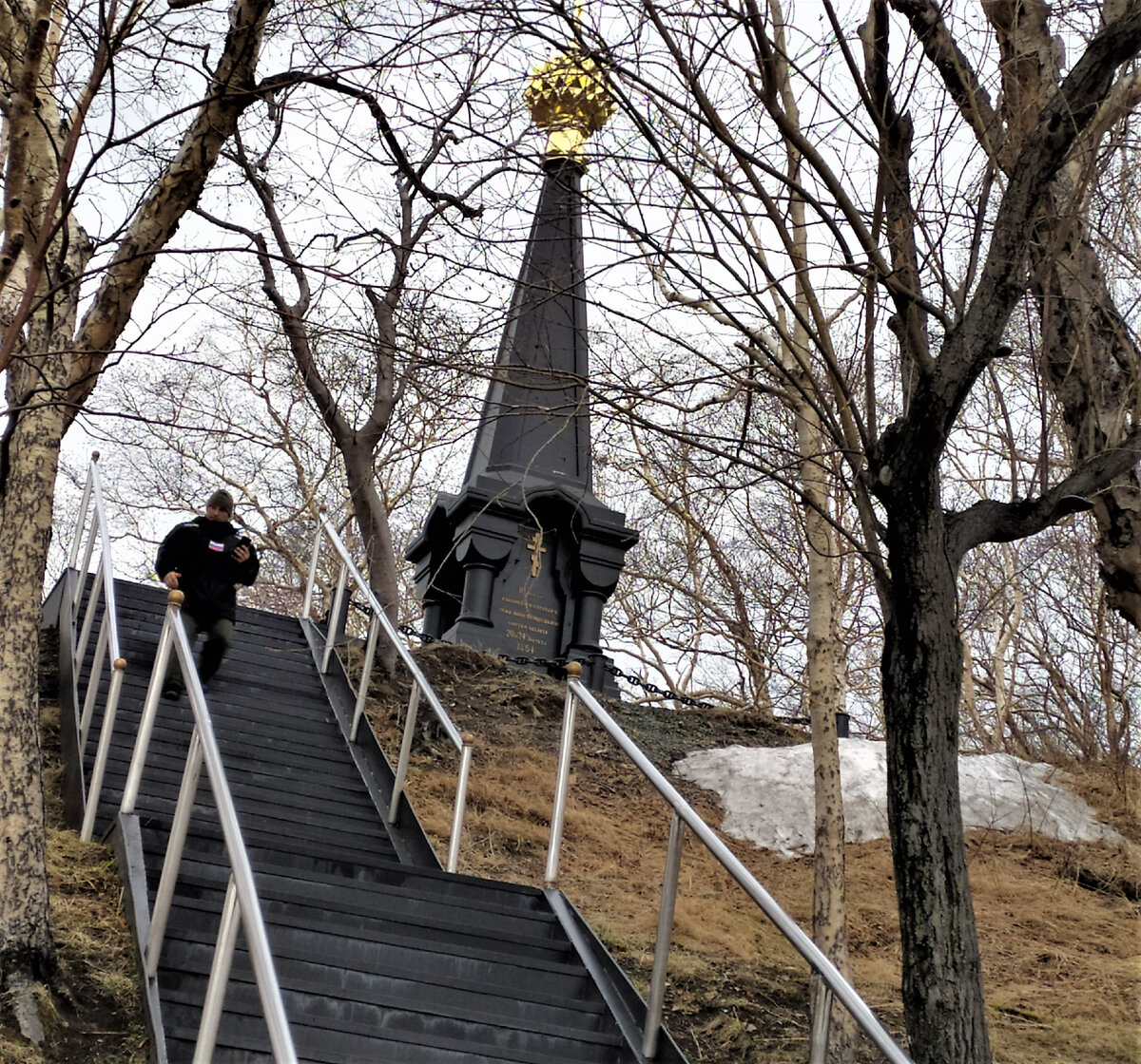 Фото из личного архива. Сопка Никольская. Здесь в апреле этого года я проводила свои репетиции.