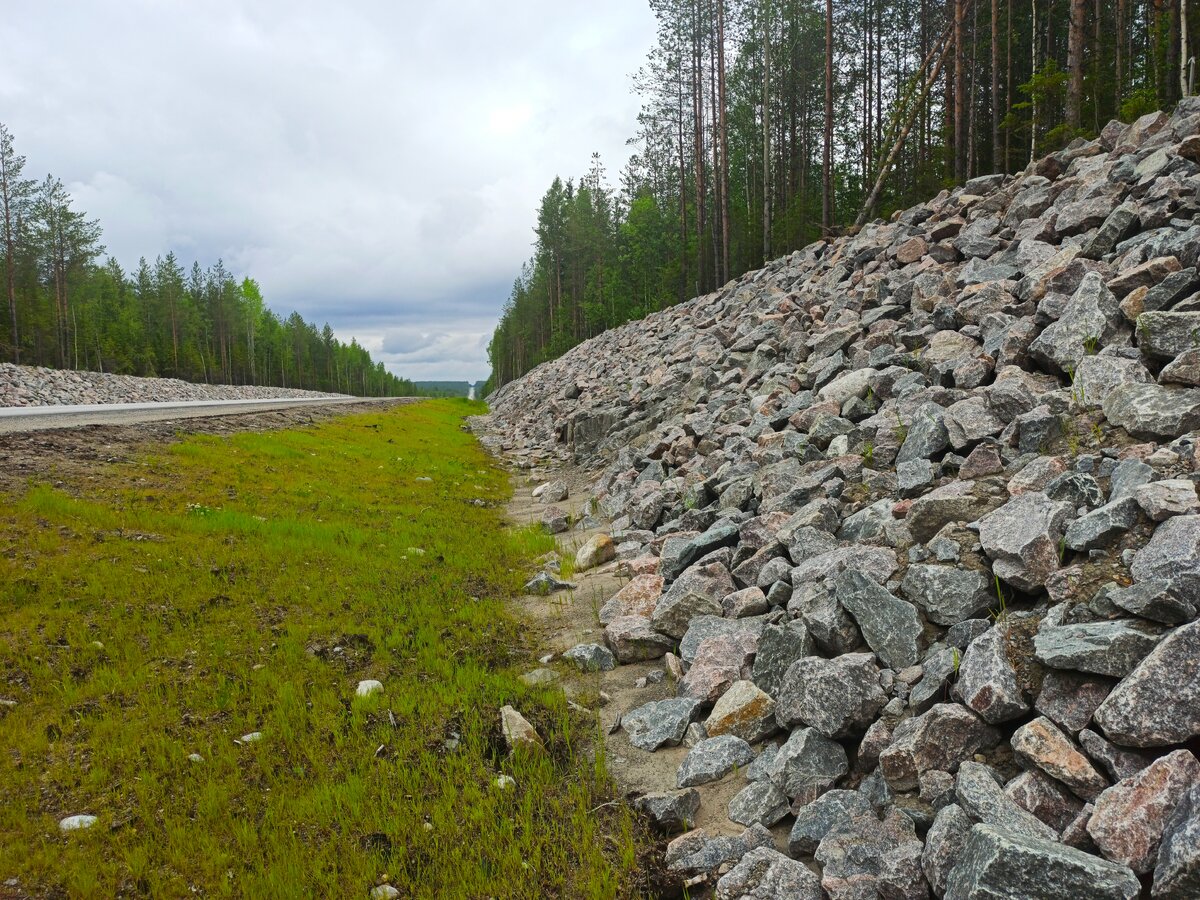 По дороге на север