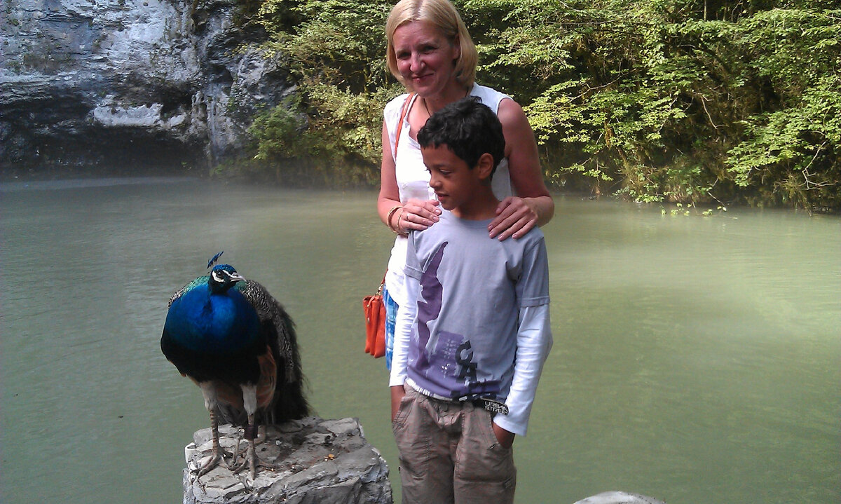 С младшим сыном