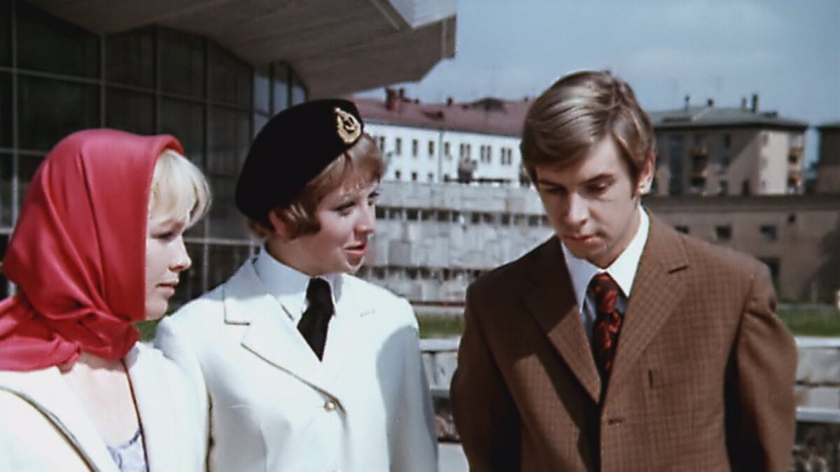 Кадр из фильма «Жили три холостяка»