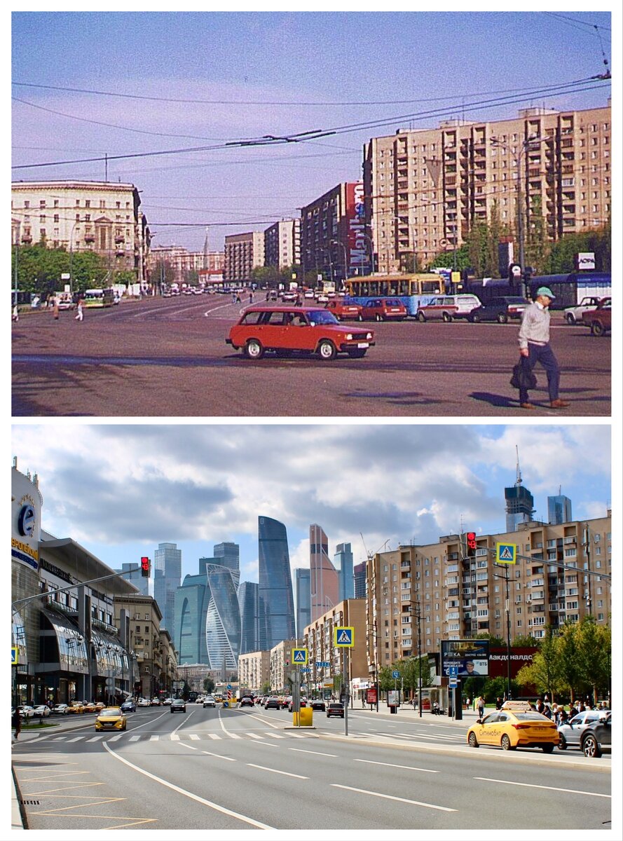 как менялась москва