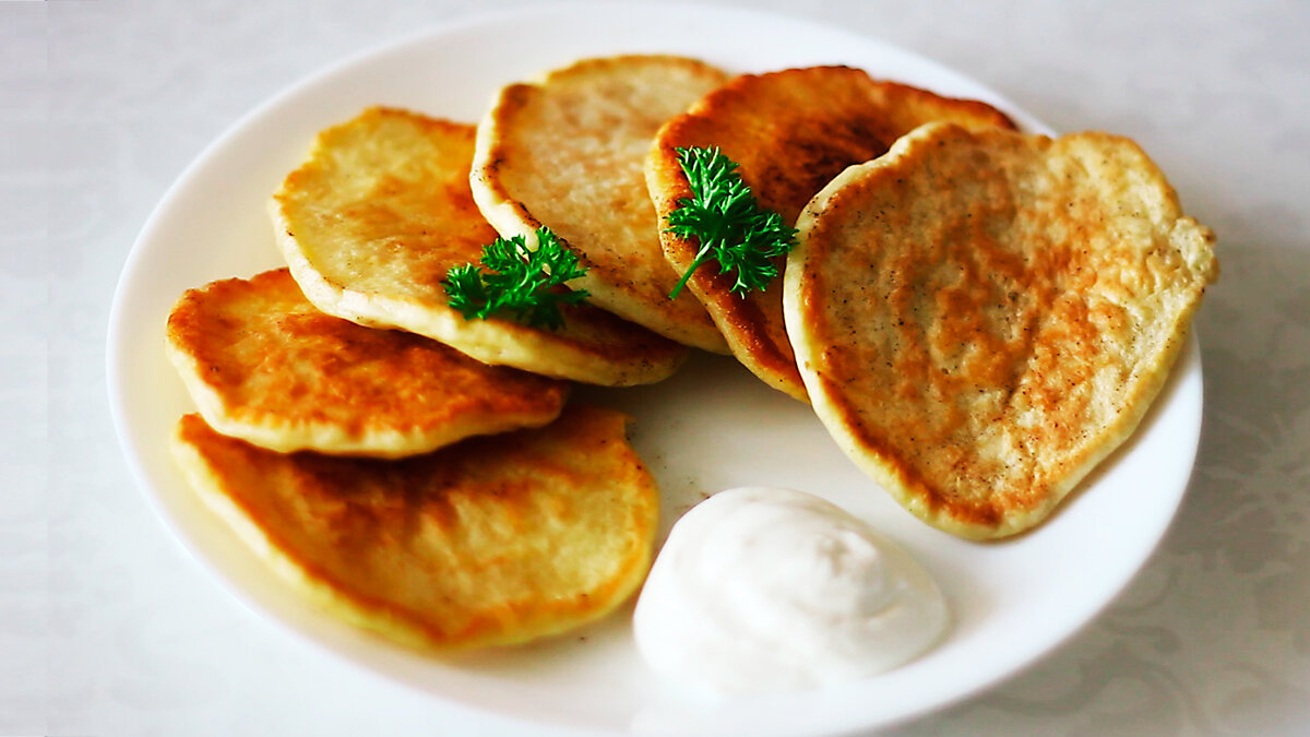 Оладьи из манго