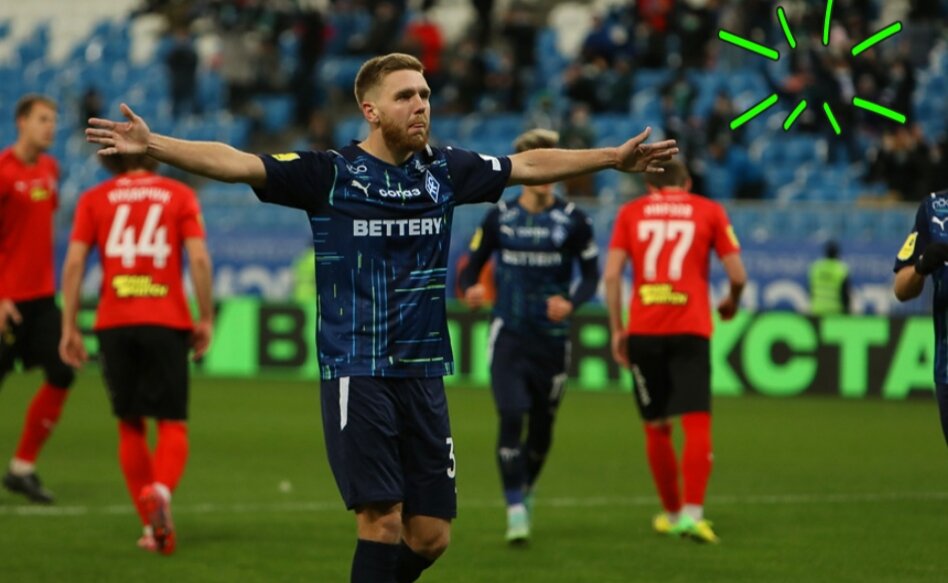 Ваня забил свой 5-й гол в матче с "Химками", и у него уже 8 баллов по системе гол+пас: и сам может, и не жадный 