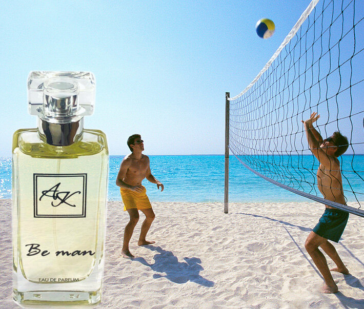 AKParfume - Be man. Коллаж от Елены Марковой.