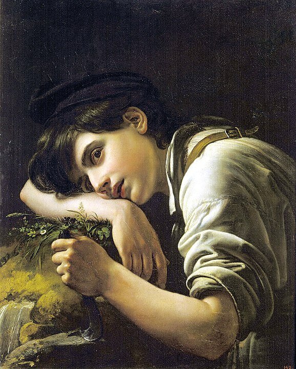 Орест Кипренский. «Молодой садовник», 1817 год, Государственный Русский музей, Санкт-Петербург © Public domain