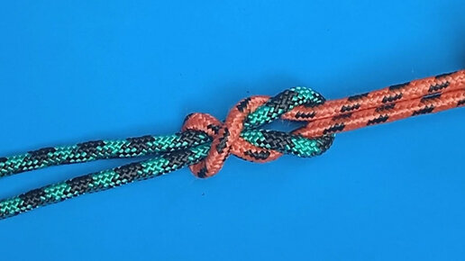 Академический узел Knot Rope Information Spider-Man, Flemish Bend, rope, 2017, r