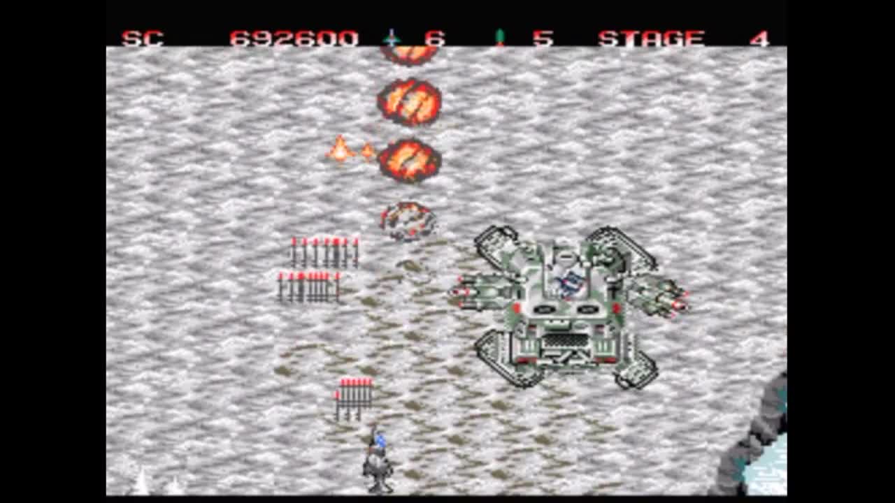 Sega Mega Drive 2 (Smd) 16-bit Task Force Harrier EX Stage 4