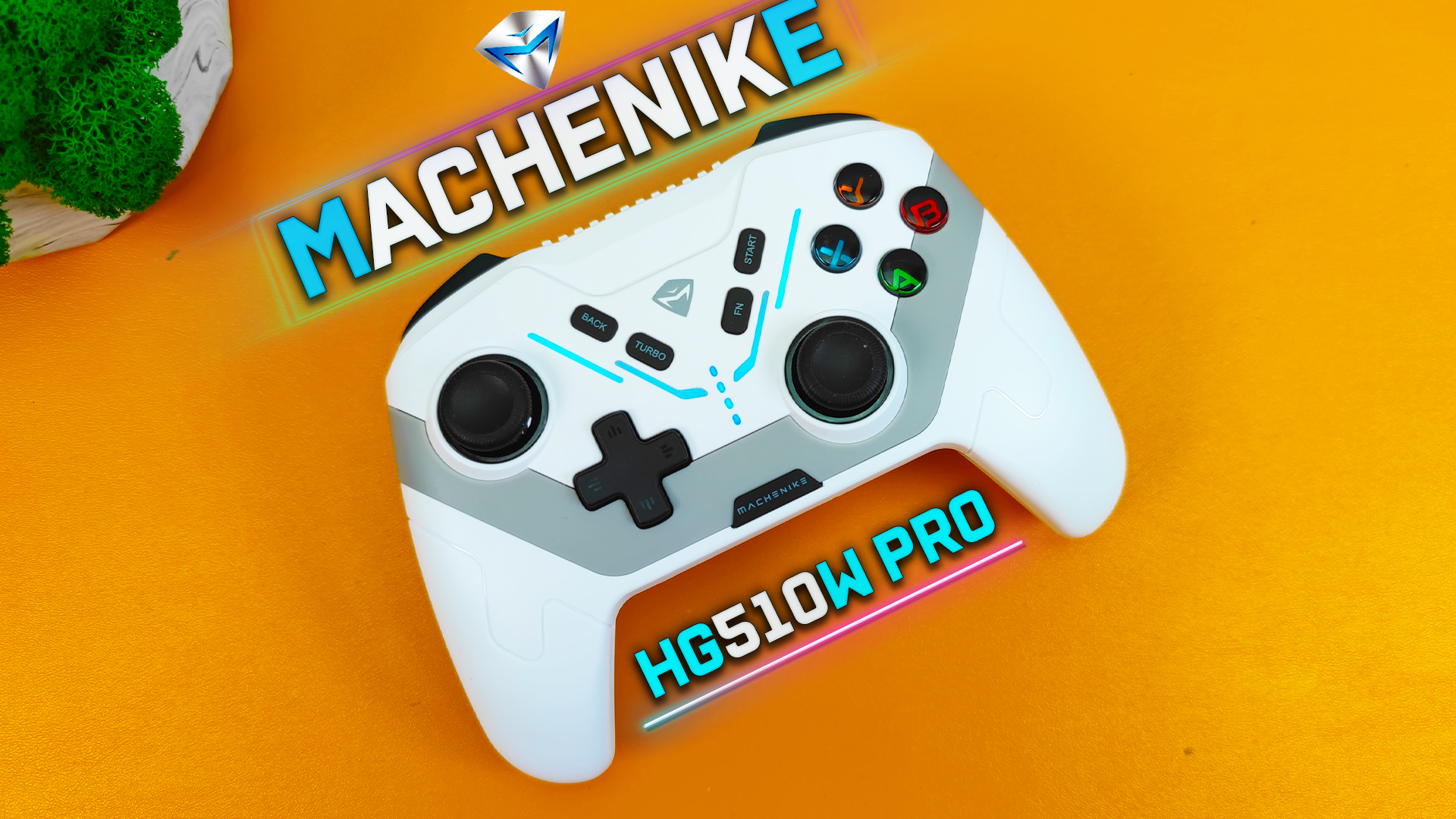 ТОПОВЫЙ ГЕЙМПАД - Machenike HG510W PRO с Гироскопом и Макросами для ПК,  ANDROID , IOS и Switch !