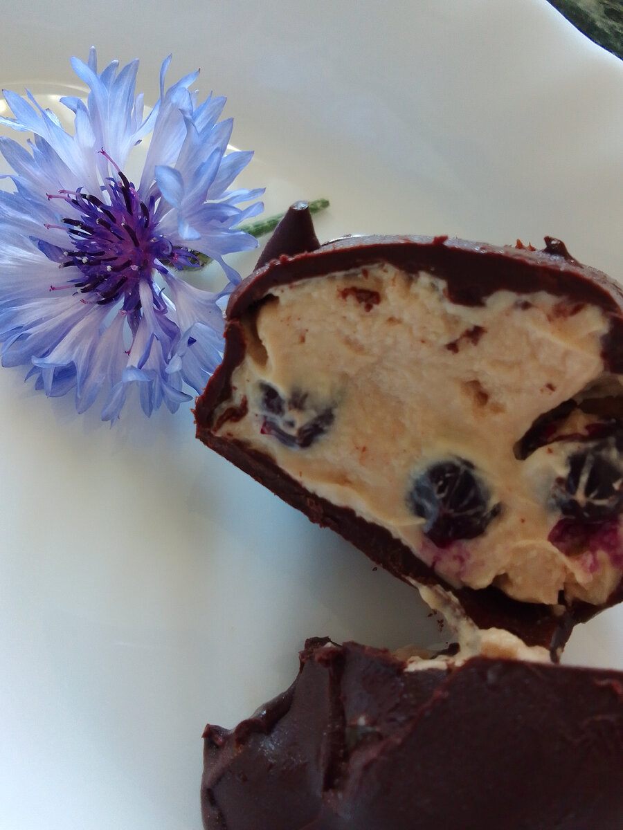 Десерт в разрезе.