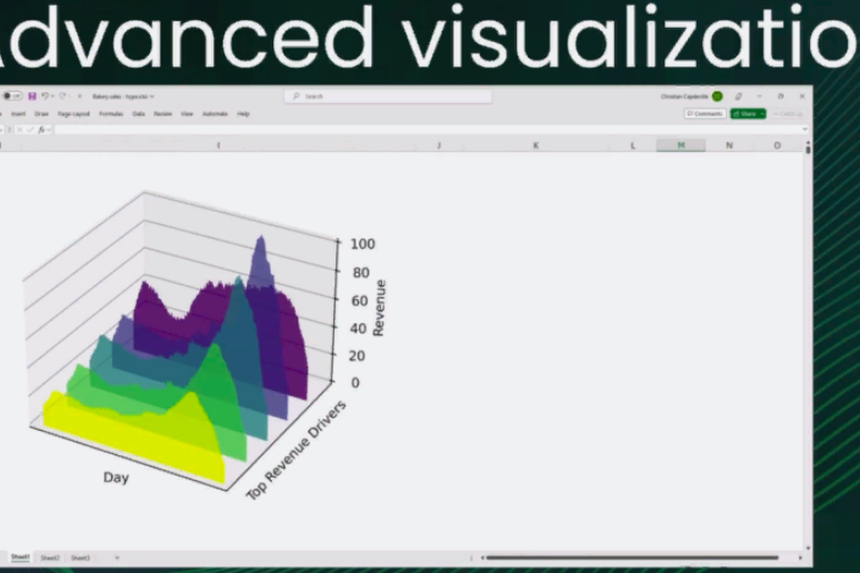     В Excel появился Python — теперь в таблицах можно писать формулы, создавать любые диаграммы и это еще не всё