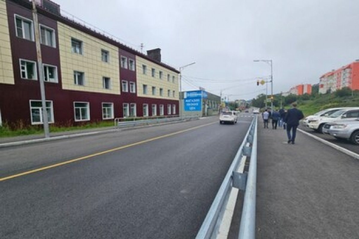    В столице Камчатки досрочно отремонтировали дорогу по улице Индустриальной