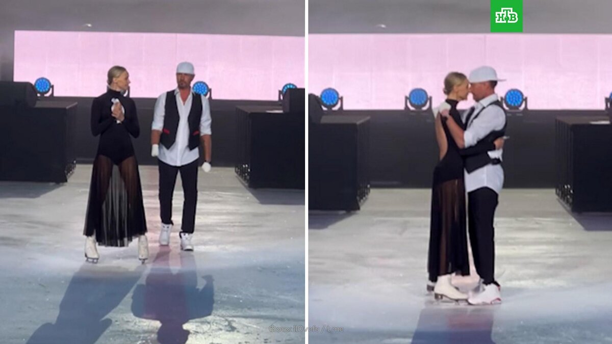    Костомаров впервые после ампутации конечностей вышел на лед