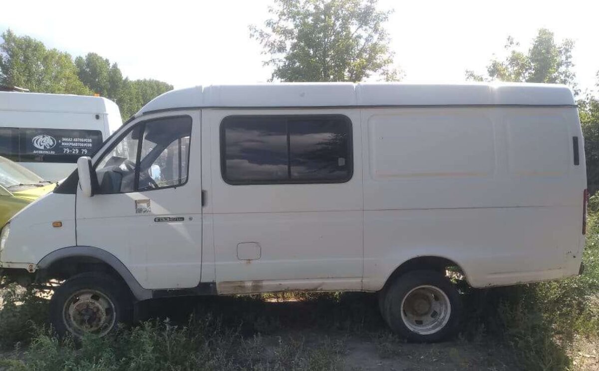 Цельнометаллическая газель.