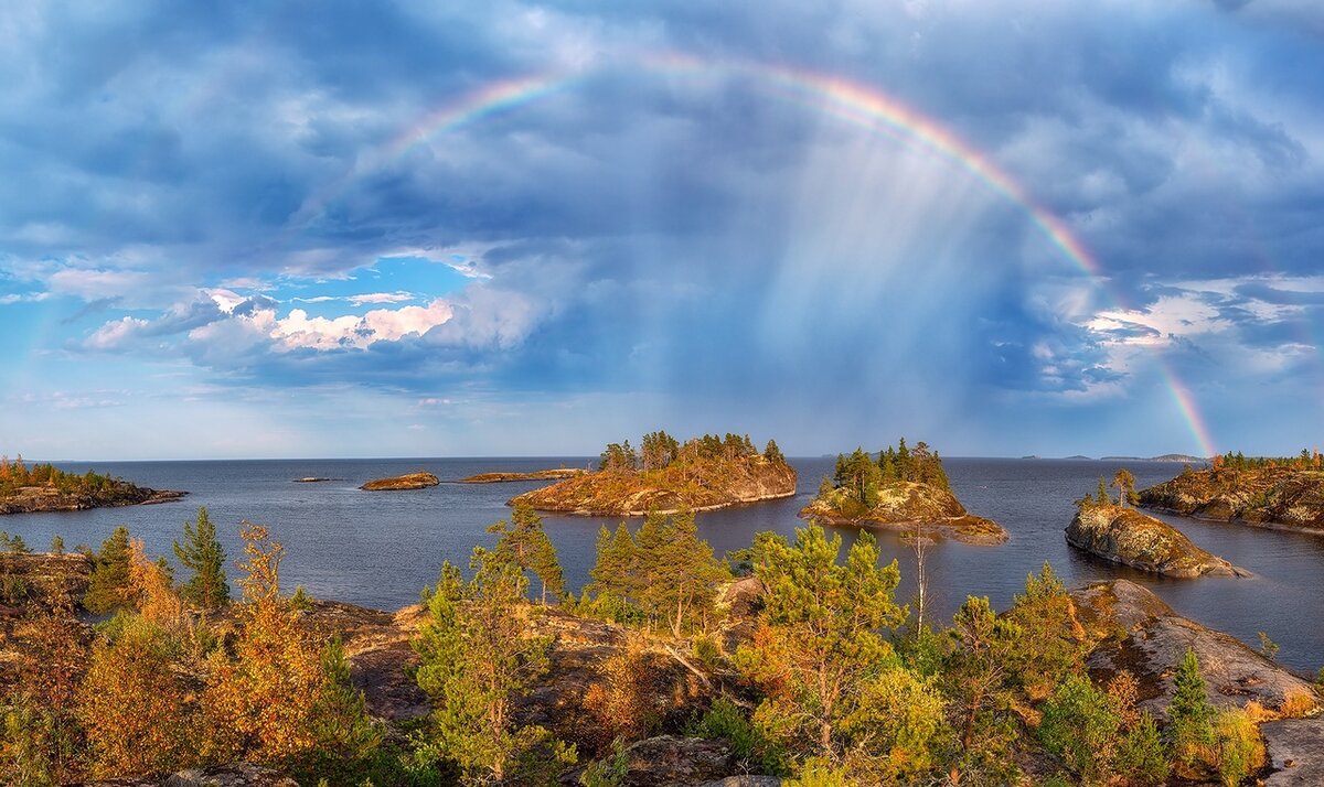 Ладога шхеры осень