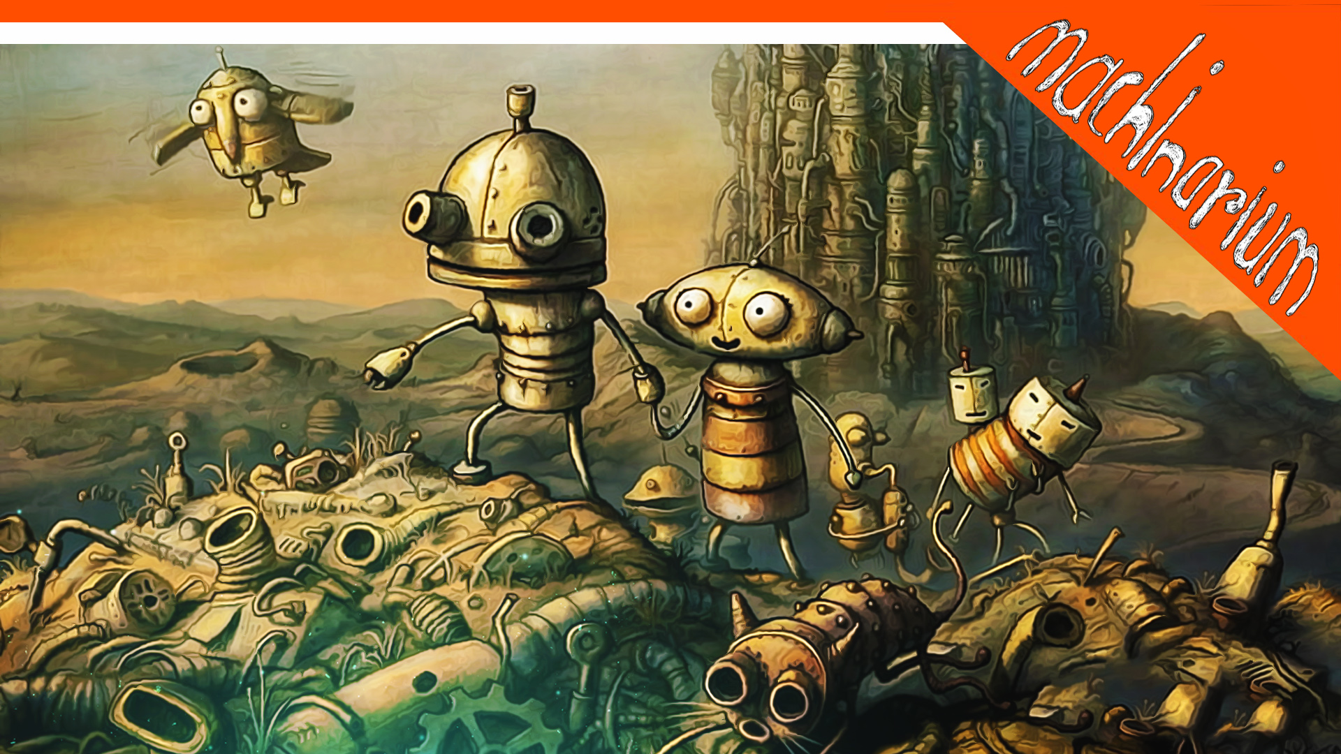 🏆 МАШИНАРИУМ НАЧАЛО ЛЕГЕНДЫ! 😈 Machinarium Прохождение на русском