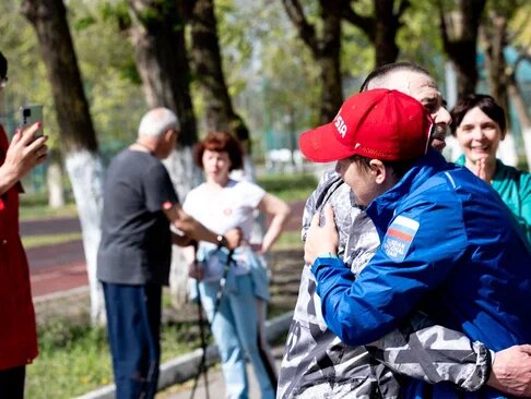 На соревнованиях в Астрахани. Апрель 2023 года.