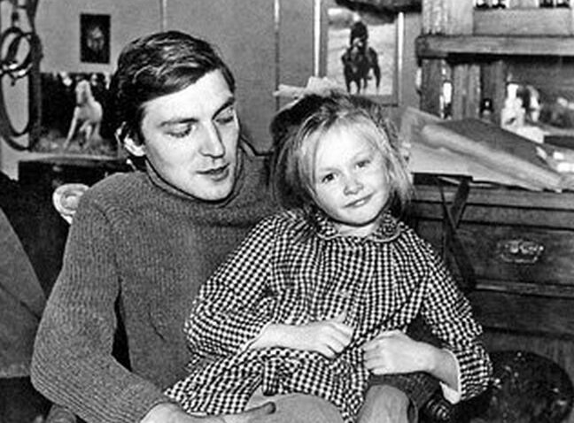 Невзоров с маленькой Полиной