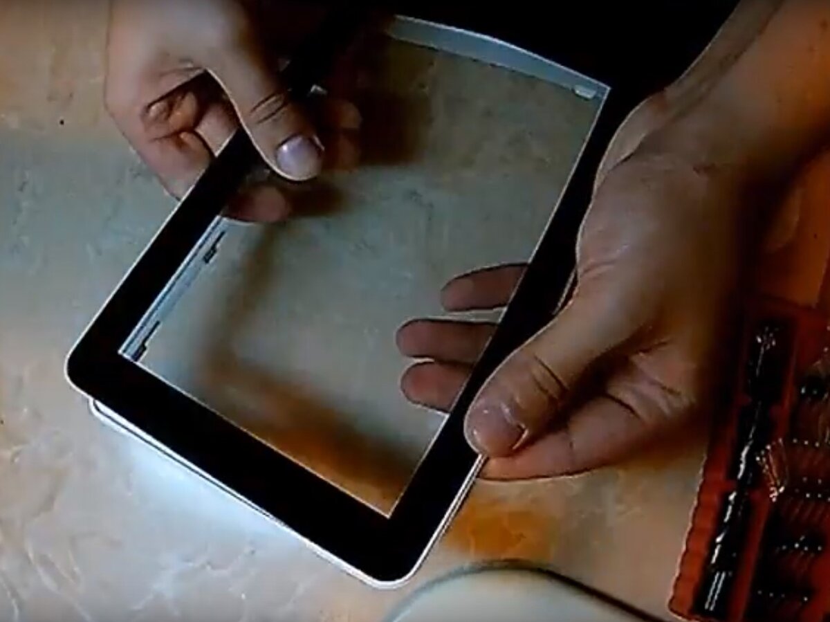 Как заменить тачскрин сенсорный экран на планшете своими руками