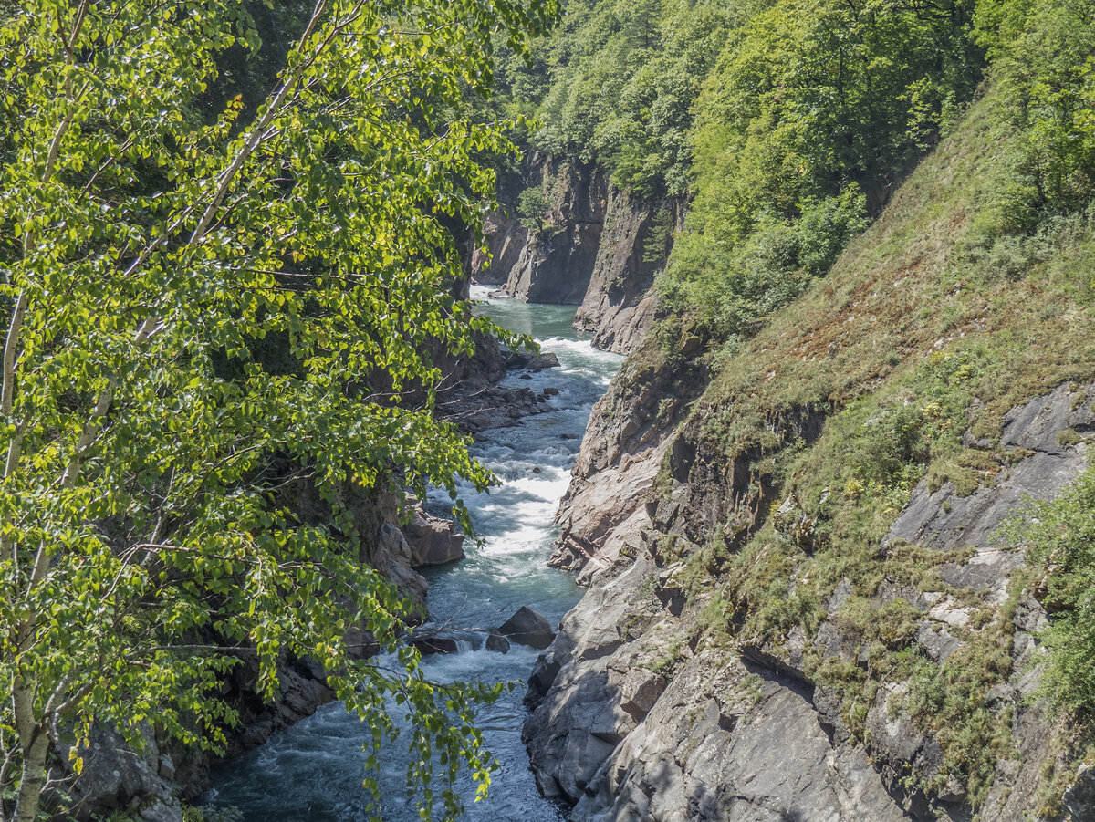 Начало осени в горах Адыгеи.