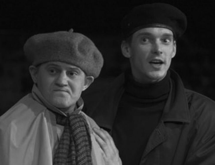 На театральной сцене