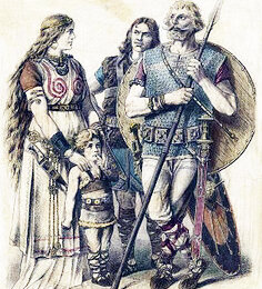 Представители германских племён 