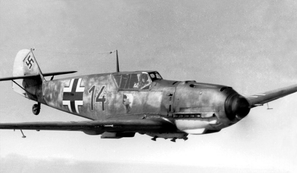 Messerschmitt bf.109 вторая мировая