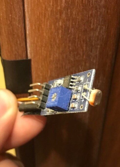 Приёмный фоторезистор