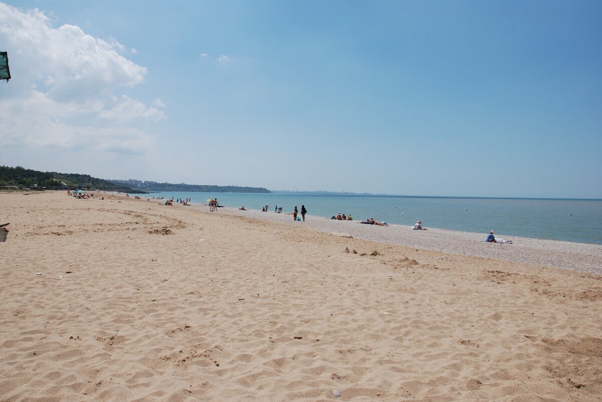 Песчаный пляж в крыму где находится