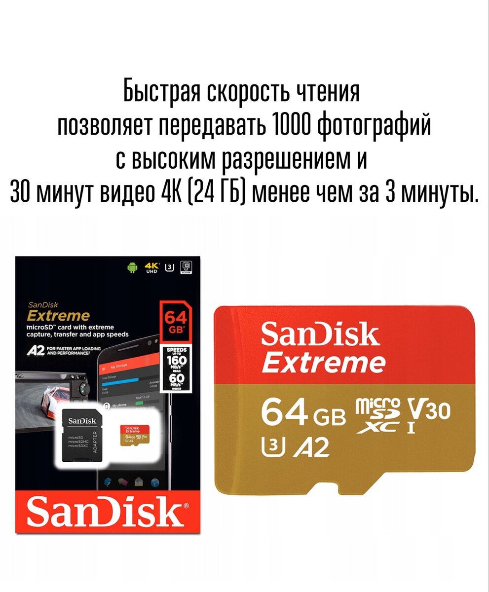 SanDisk Extreme Pro 64 Gb