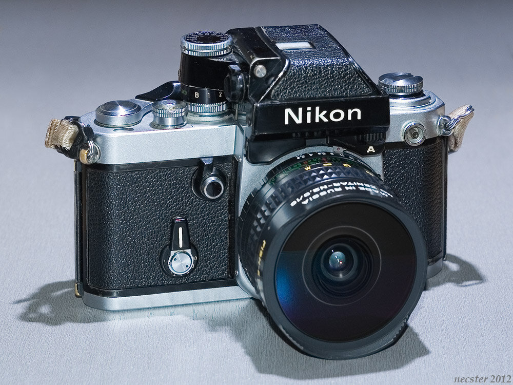 Зенитар-Н 2.8/16мм на Nikon F2A