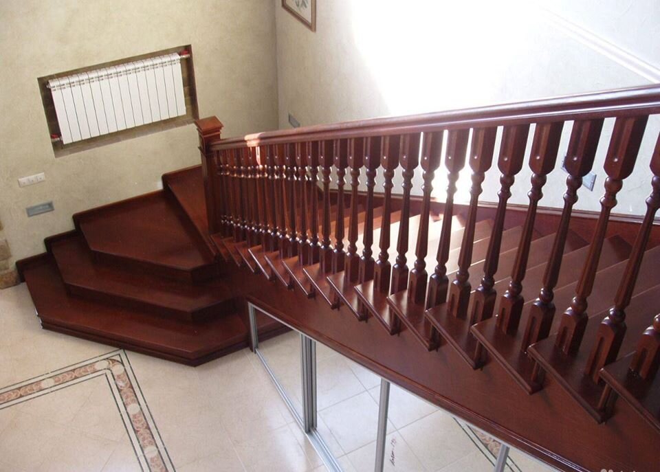 Лестницы и ограждения из дерева