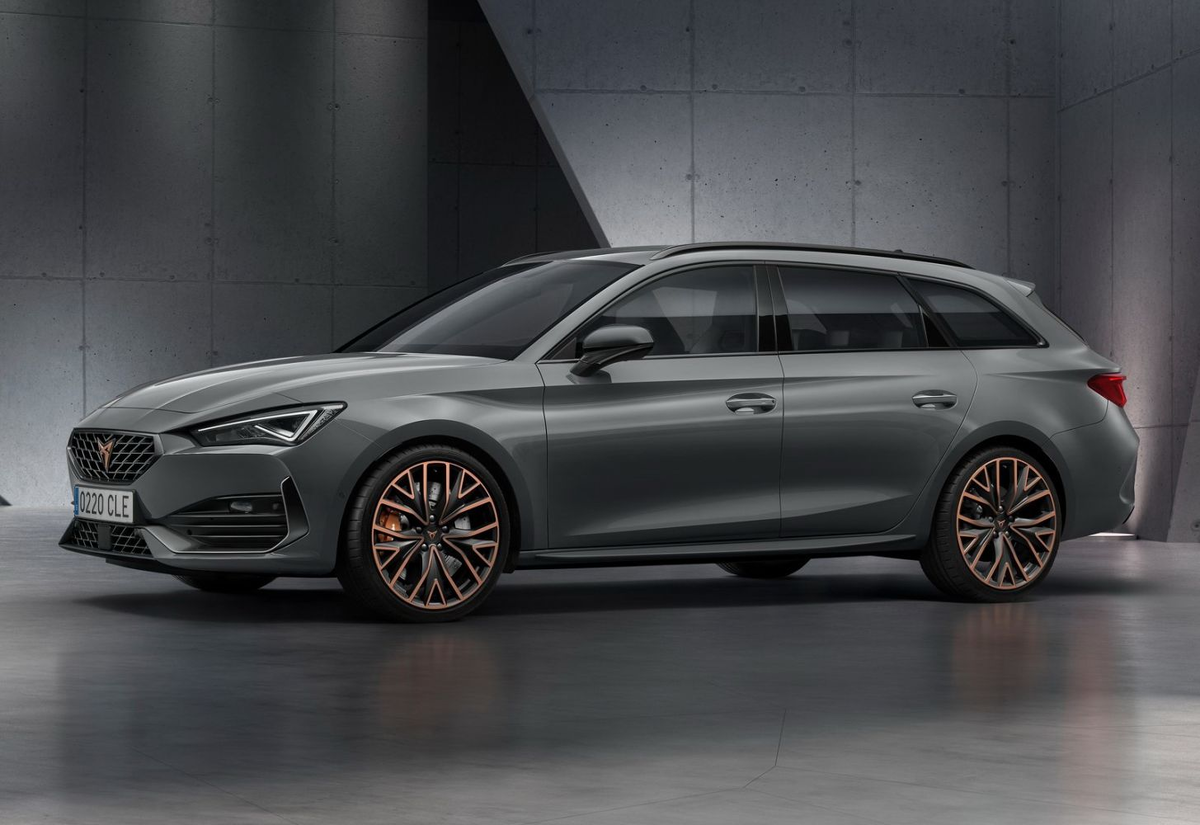 SEAT Cupra Leon Sports tourer. Фотография взята с сервиса Яндекс Картинки