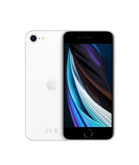 Новый iPhone SE в белом цвете 