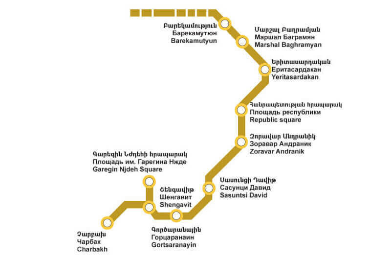 Метро в Ереване