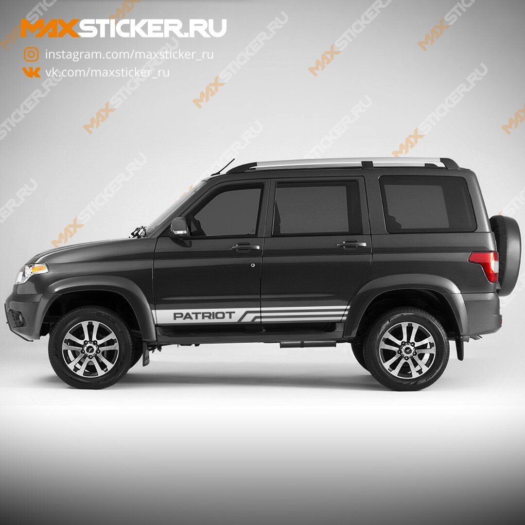 Наклейка на UAZ PATRIOT Код:01560016