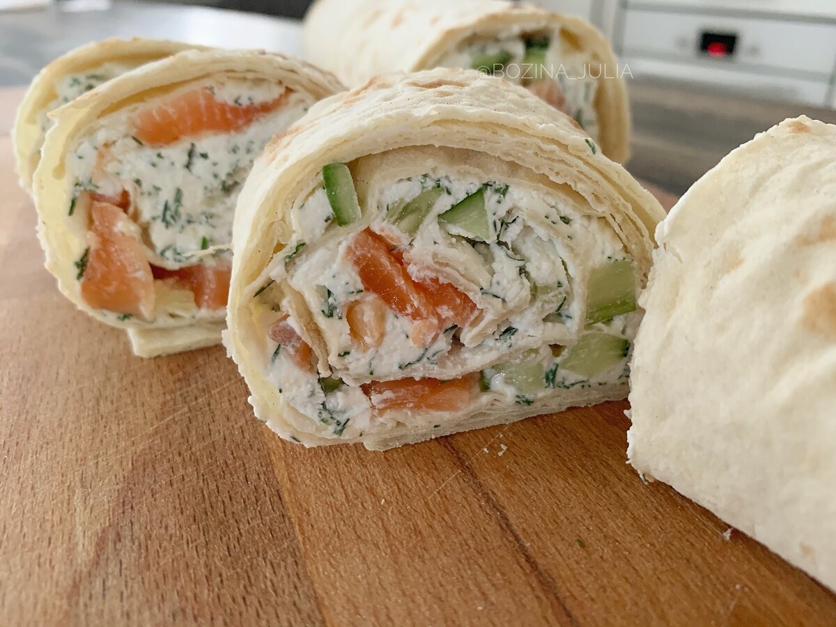 Закуска из лаваша