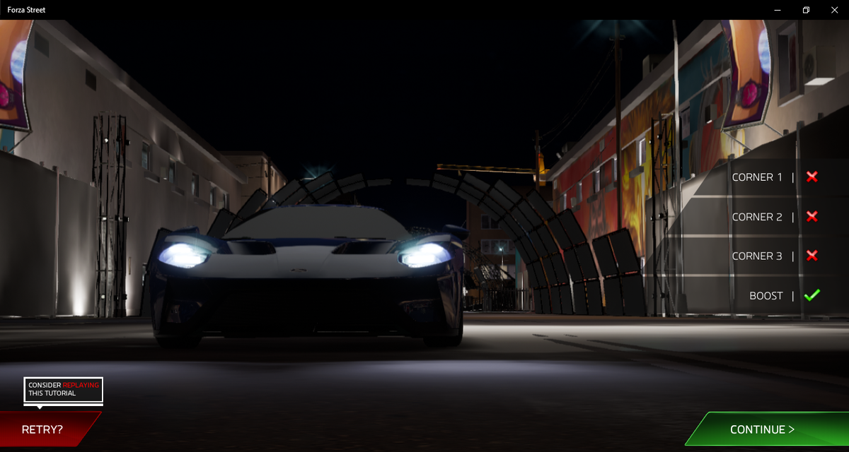 "Финишная" заставка